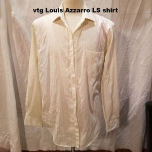 Louis Azzaro VTG long sleeve men's shirt